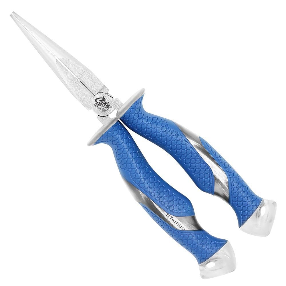 CUDA TITANIUM BONDED NEEDLE NOSE PLIERS