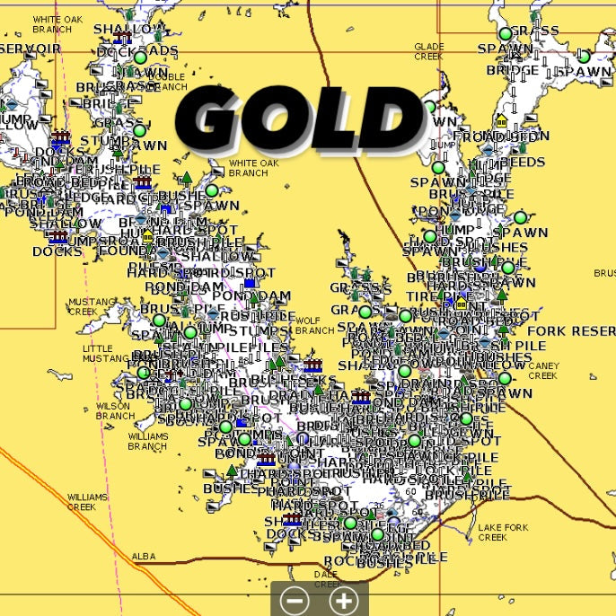 Lake Fork Fishing Hotspots