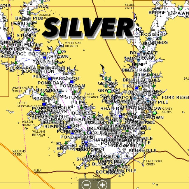 Lake Fork Fishing Hotspots