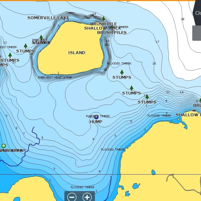 Lake Somerville Fishing Hotspots