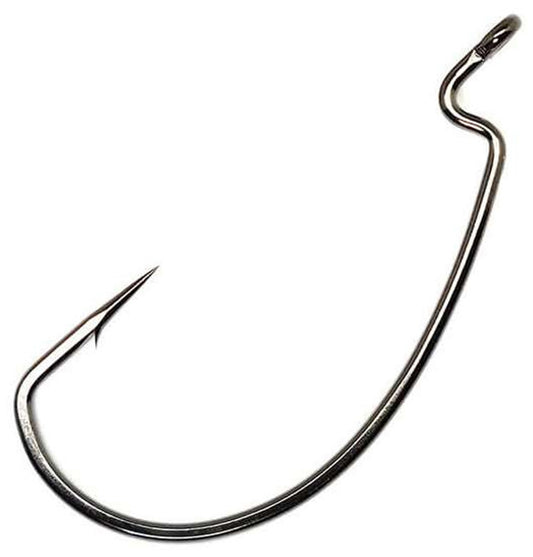 GAMAKATSU SUPERLINE WORM HOOK, OFFSET SHANK, EXTRA WIDE GAP