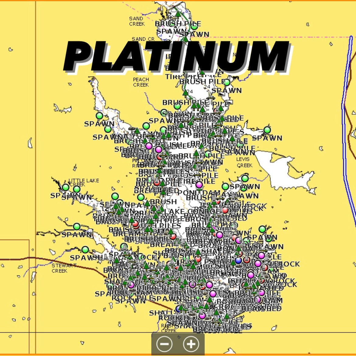 Lake Conroe Fishing Hotspots