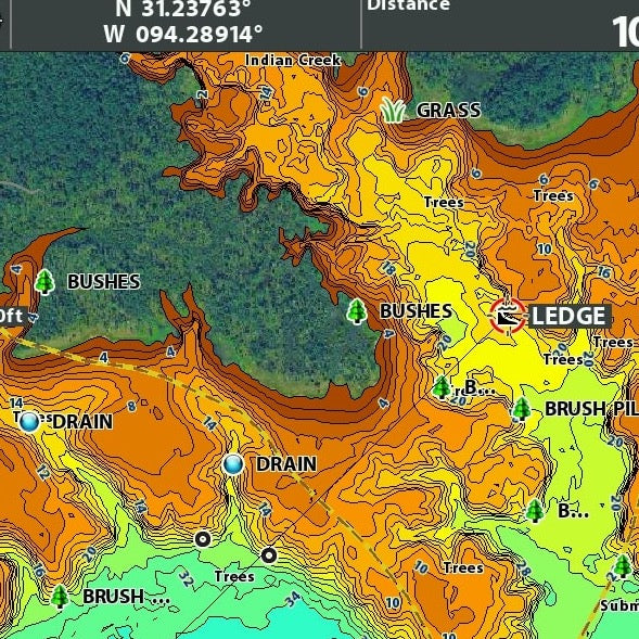 Sam Rayburn Reservoir Fishing Hotspots