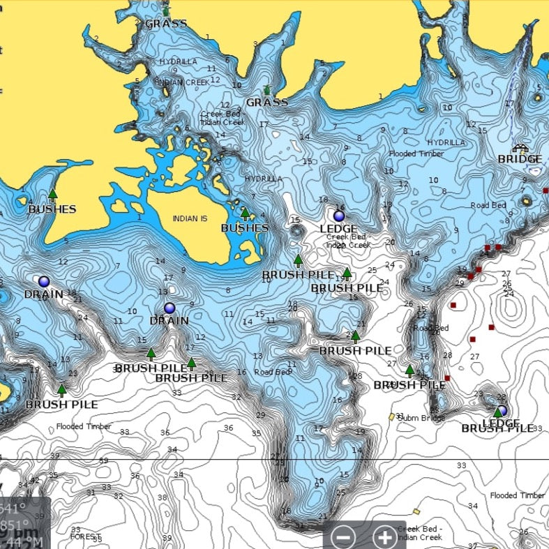 Sam Rayburn Reservoir Fishing Hotspots